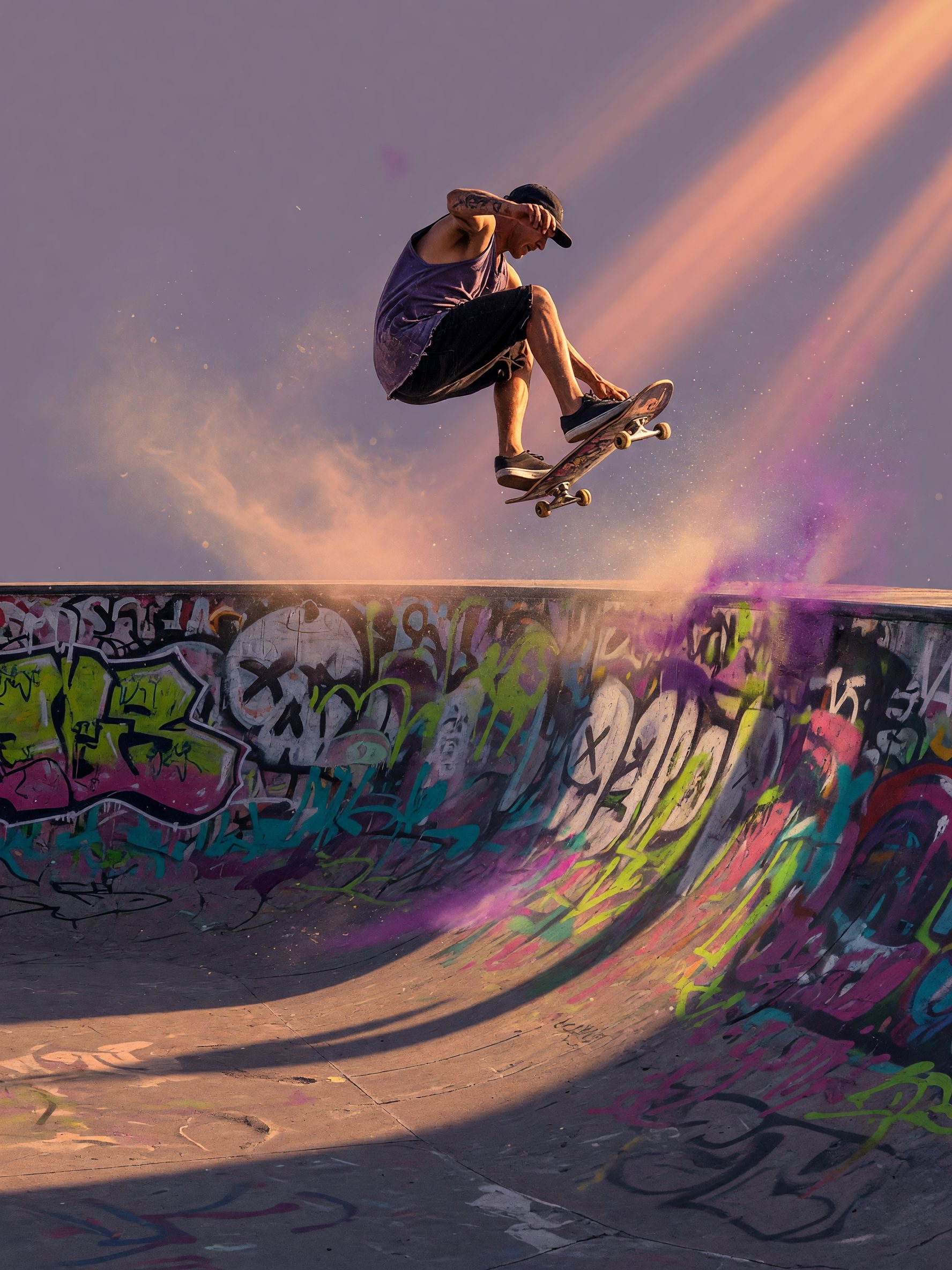 Graffiti Park Grind