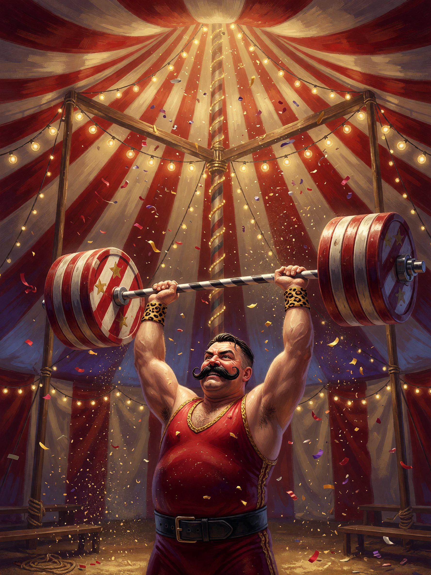 Big Top Strongman's Swing