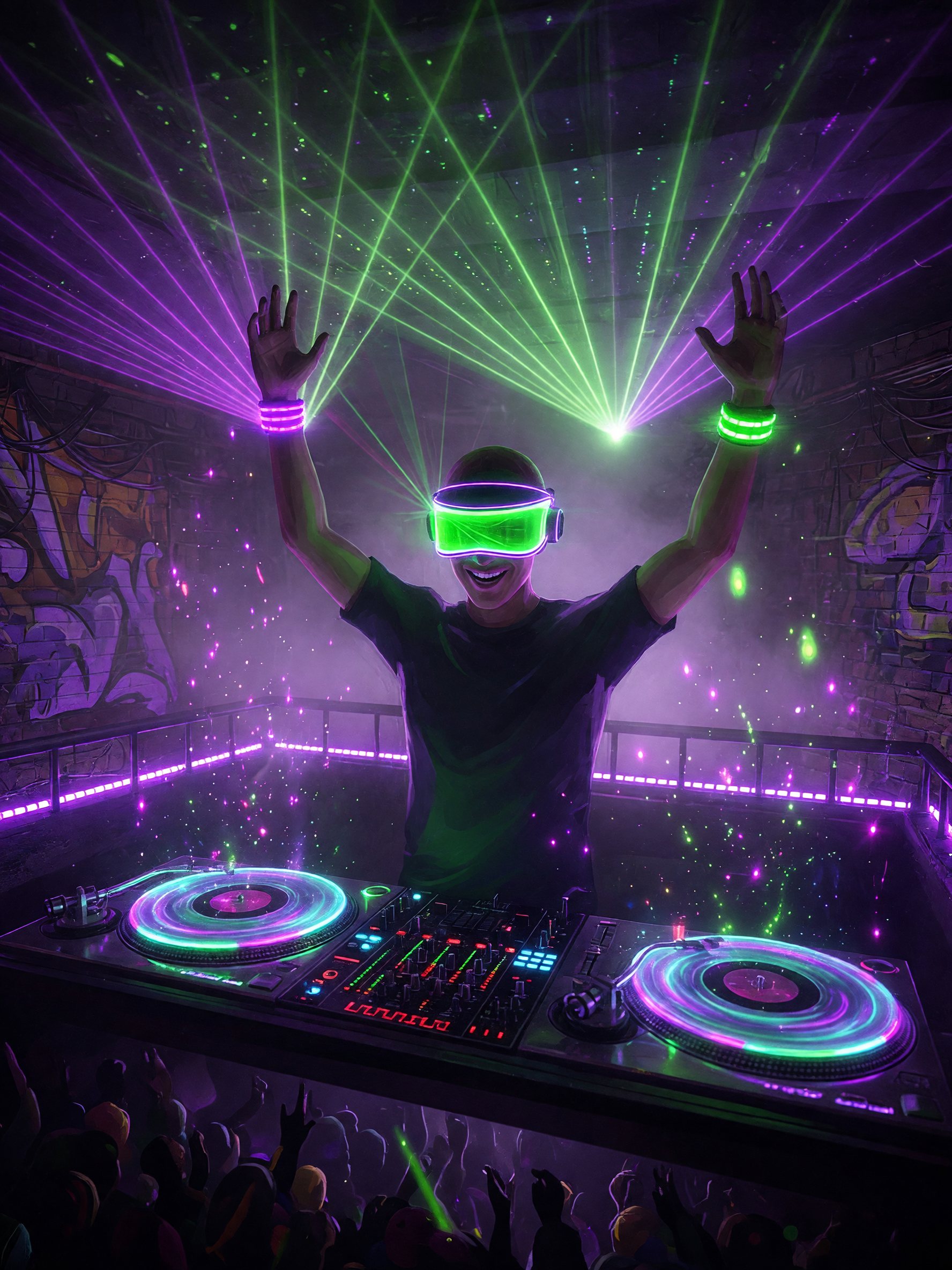 Neon Booth Nightdrop