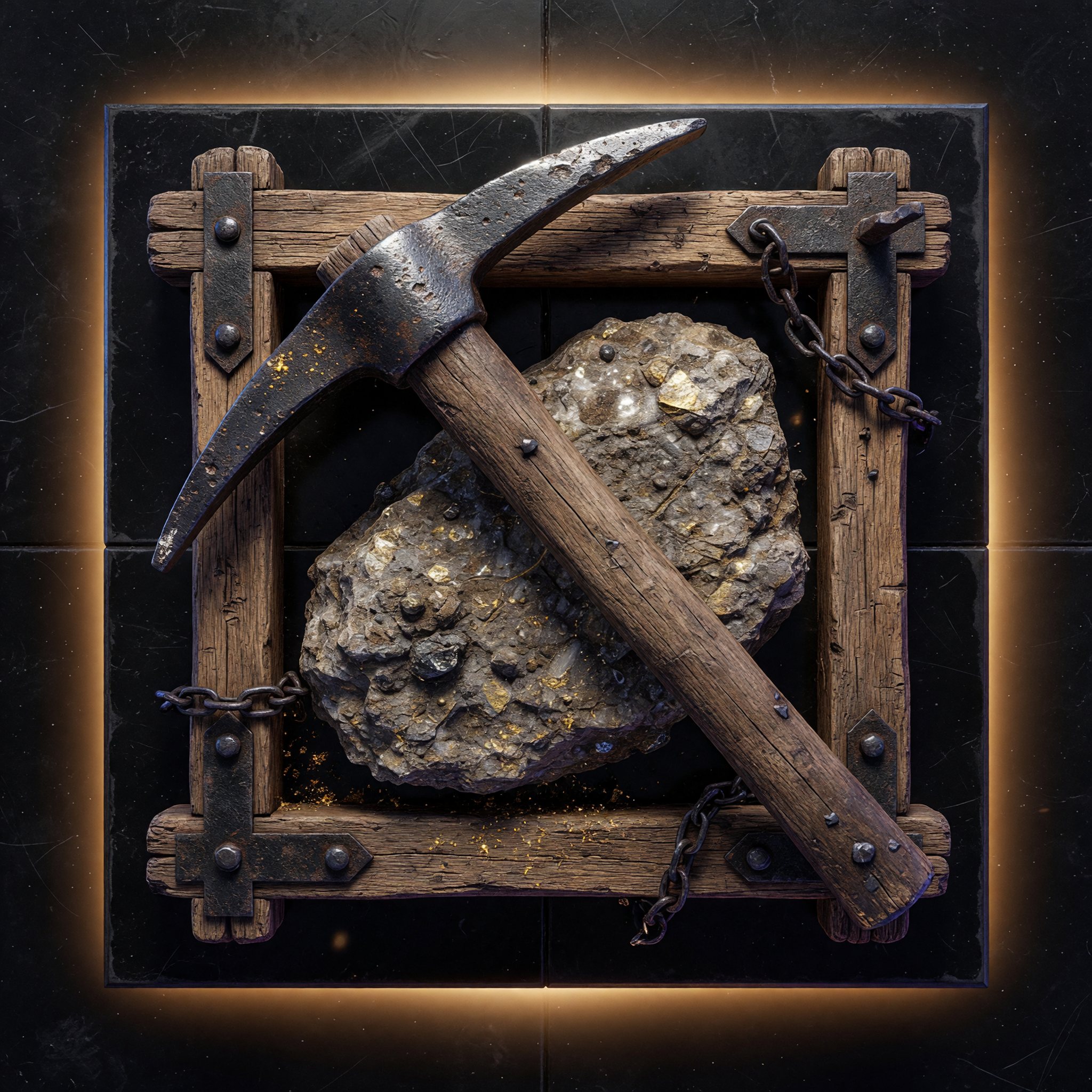 Pickaxe symbol